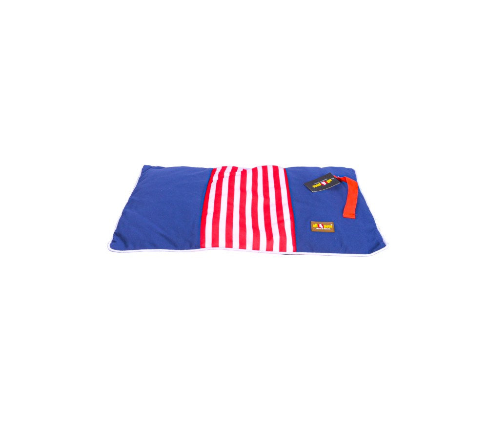 All4pets Velvet Blue Pet Mat Bed For Dogs & Cats